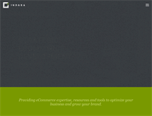 Tablet Screenshot of indabagroup.com